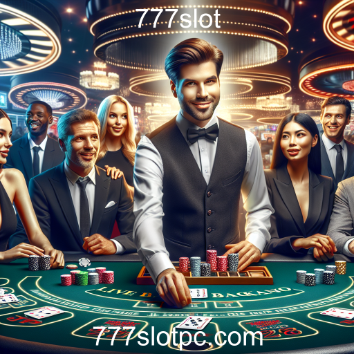 Experimente a Emoção do Live Casino no 777slot